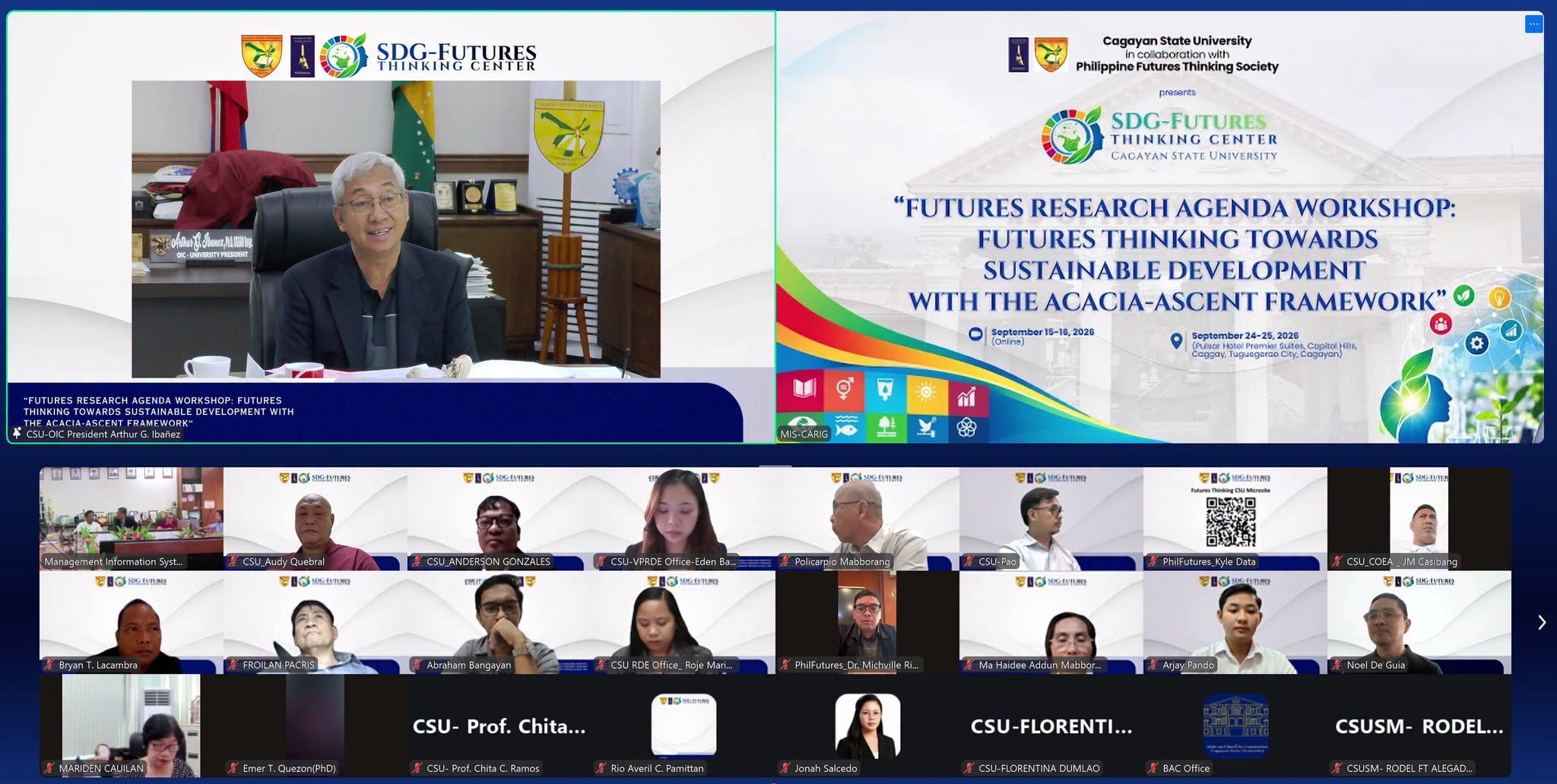 CSU BEGINS CRAFTING FUTURES-ORIENTED RESEARCH AND EXTENSION AGENDA photo 3